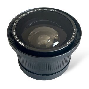 Vintage Bower Titanium Digital Super Wide 0.42x AF Camera Lens
